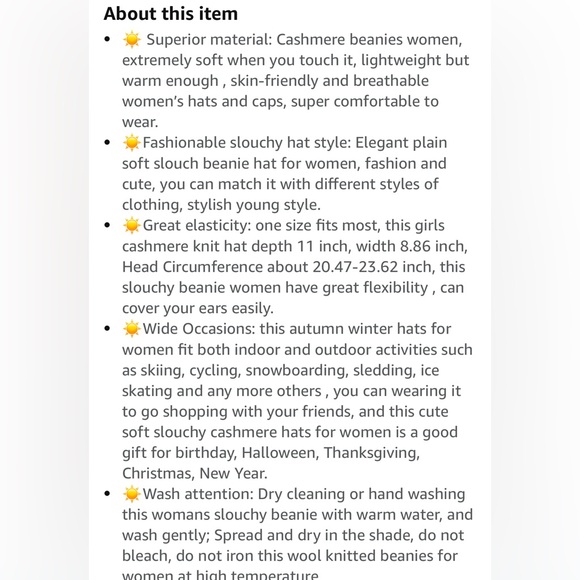 Jaxmonoy Orange Beanie - Picture 6 of 6